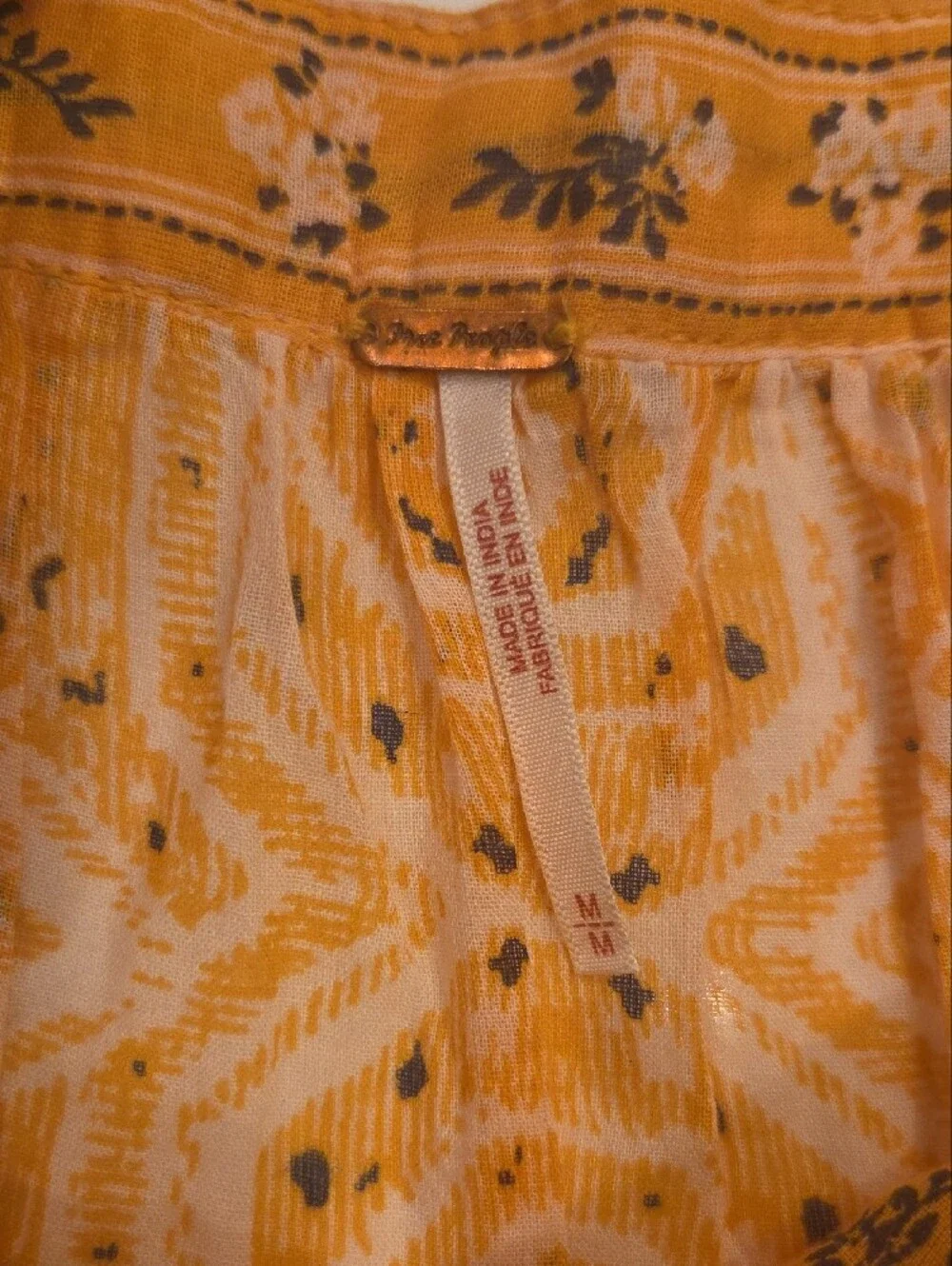 Free People peach toned